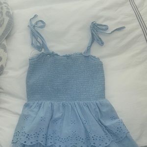 American Eagle blue summer dress